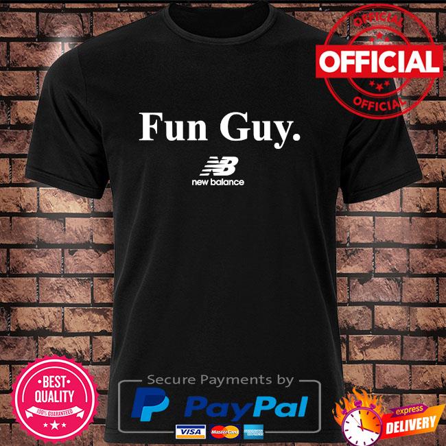 fun guy new balance shirt