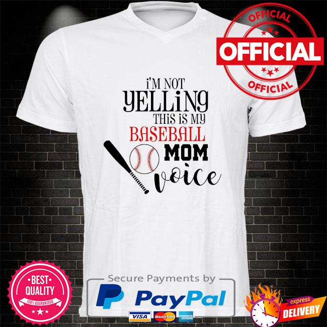 Baseball Mom Voice Shirt' Men's T-Shirt