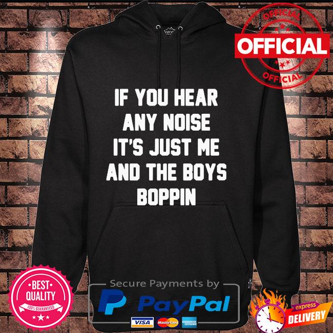 me and the boys hoodie
