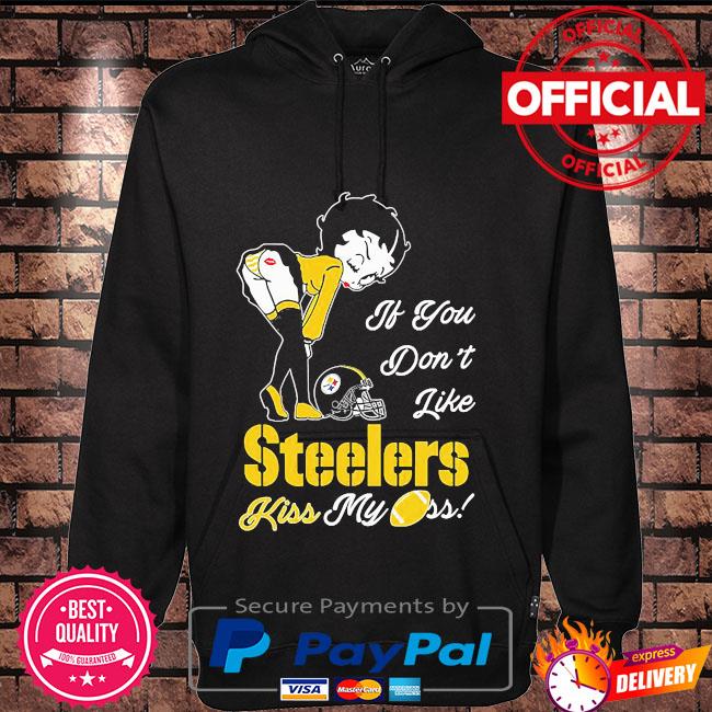 Pittsburgh Steelers Crop Top Hoodie Lady Long Sleeve Sweatshirt