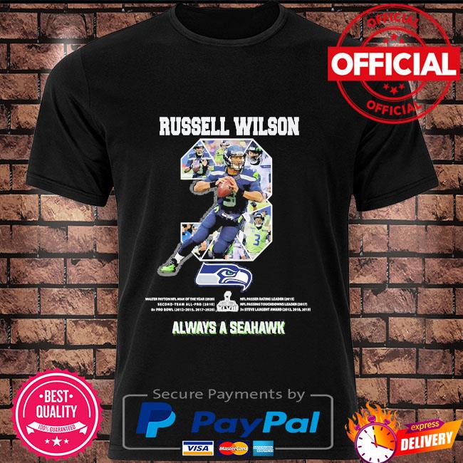 russell wilson seahawks shirt