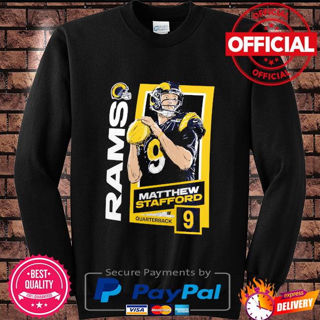 9 Matthew stafford los angeles rams shirt, hoodie, sweater, long