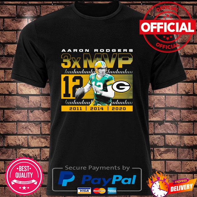 Awesome aAron Rodgers Green Bay Packers NFL 4 Time MVP style shirt, hoodie,  sweater, long sleeve and tank top