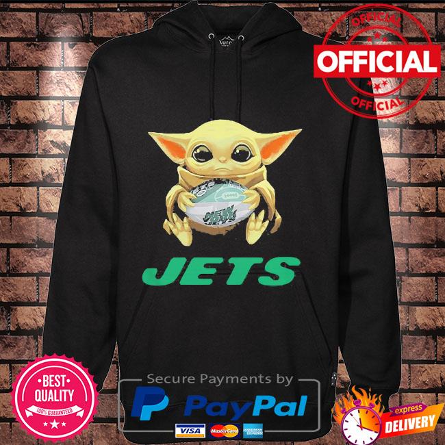 Baby Yoda hug new york jets star wars mandalorian shirt, hoodie, sweater,  long sleeve and tank top