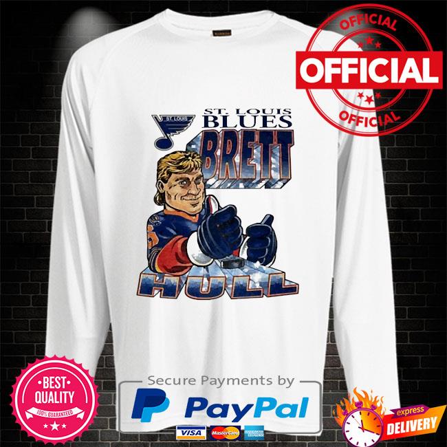 Hockey Retro Caricature Brett Hull St. Louis Blues Shirt,Sweater