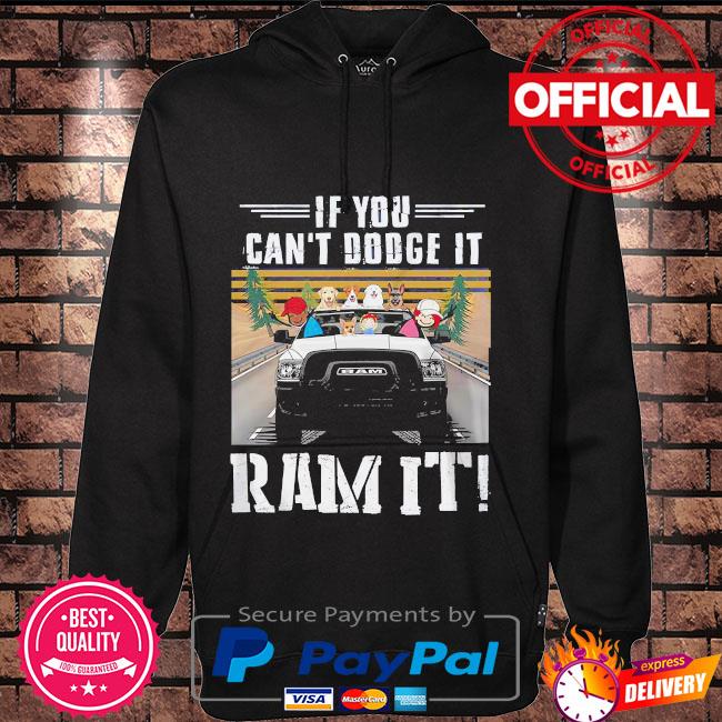 If You Can't Dodge It Ram It Funny Rams Shirt - TeeUni