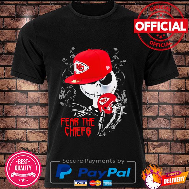 Cute Jack Skellington Fear The Kansas City Chiefs Shirt