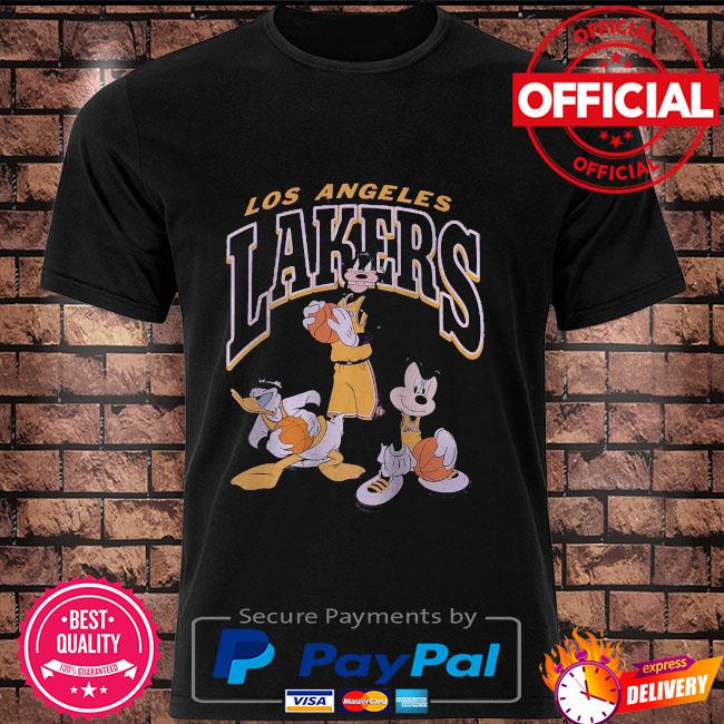 Disney Mickey Squad Los Angeles Lakers T shirt - Limotees