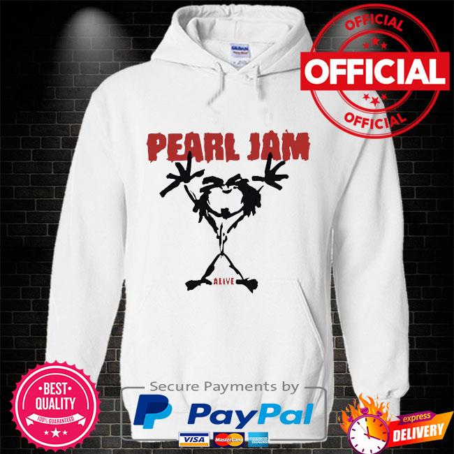 Cyberteez Pearl Jam Stick Man Logo Alive Men's T-Shirt