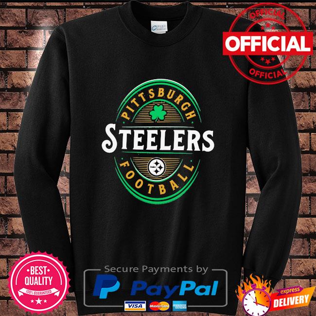 Pittsburgh steelers nfl st patrick's day lucky shirt, hoodie
