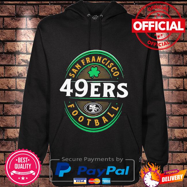 NFL San Francisco 49ers Red Hooded Pullover Sweatshirt Silk