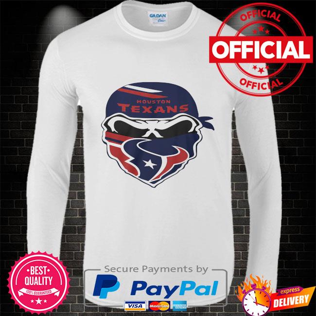 Skull face mask Houston Texans shirt, hoodie, sweater, long sleeve and tank  top