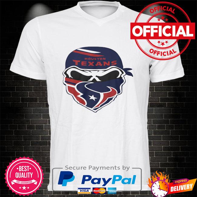 Skull face mask Houston Texans shirt, hoodie, sweater, long sleeve and tank  top