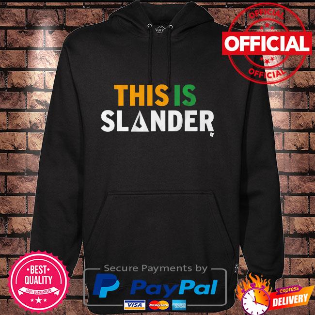slander baseball jersey