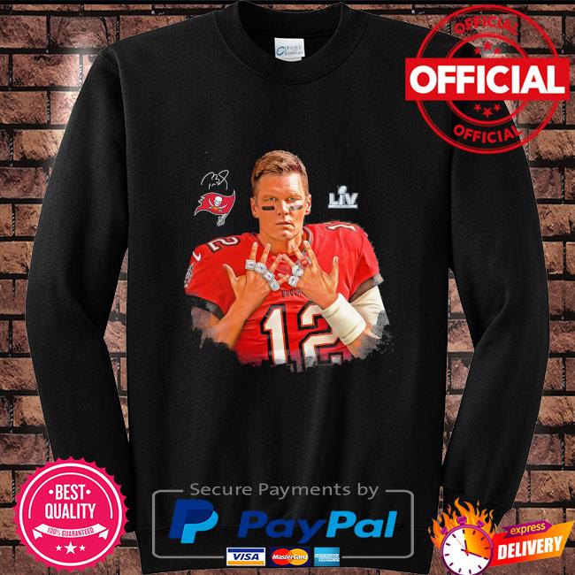 Tom Brady Sweatshirt Tom Brady 7 Rings Crewneck Tom Brady Tom