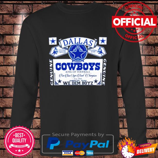 Official dallas Cowboys king of Football T-shirt, hoodie, sweater, long  sleeve and tank top