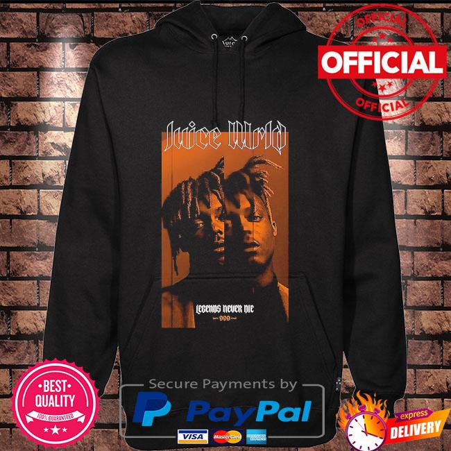 juice wrld merch legends never die hoodie