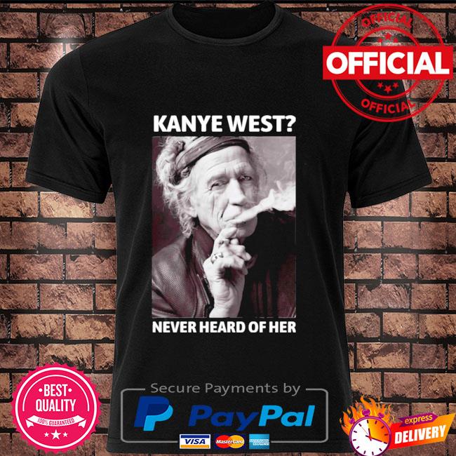 keith richards kanye west t shirt