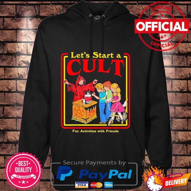 NEW LIMITED Let's Start a Cult Satanic Vintage Horror Edgy T-Shirt M-3XL