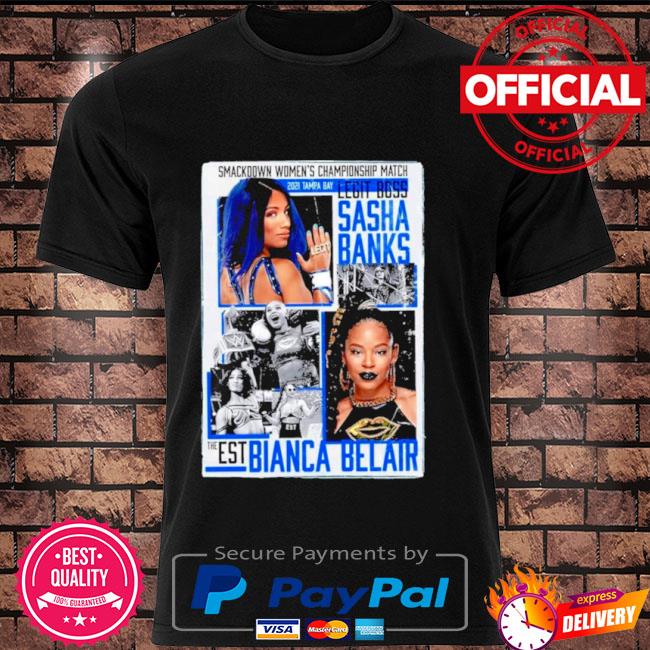 Wrestlemania 2021 Wrestlemania 37 Sasha Banks Vs Bianca Belair Tampa Bay Shirt Hoodie Sweater Long Sleeve And Tank Top