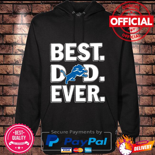 Best Dad Ever Nfl Detroit Lions Shirt - High-Quality Printed Brand