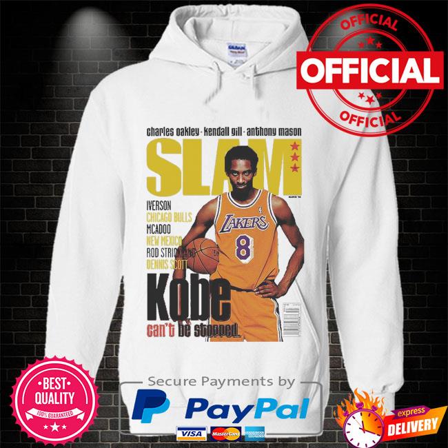 Official Kobe Bryant NBA finals los angeles basketball slam magazine 1998  cover LA Lakers T-shirt, hoodie, tank top, sweater and long sleeve t-shirt