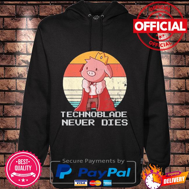 Technoblade Never Dies Hoodie Retro Style Technoblade Hoodie 