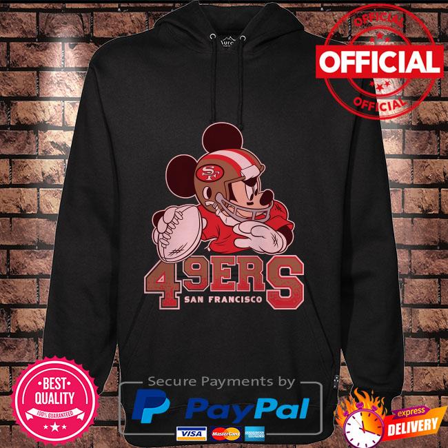 49ers mickey mouse hoodie