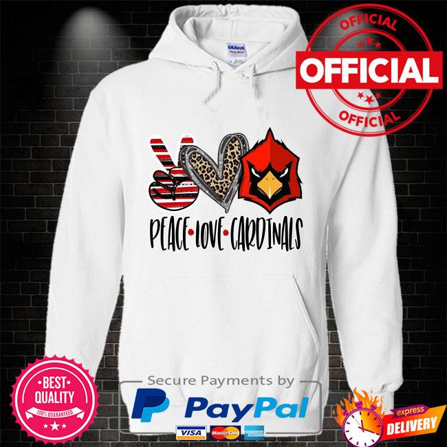 Peace love St. Louis Cardinals shirt, hoodie, sweater and v-neck t