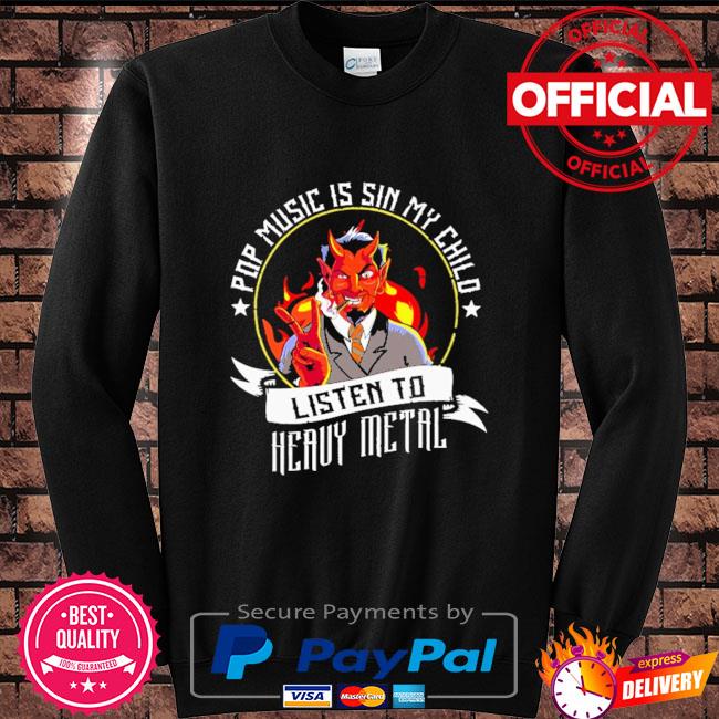 heavy metal sweater
