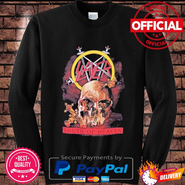 slayer south of heaven hoodie