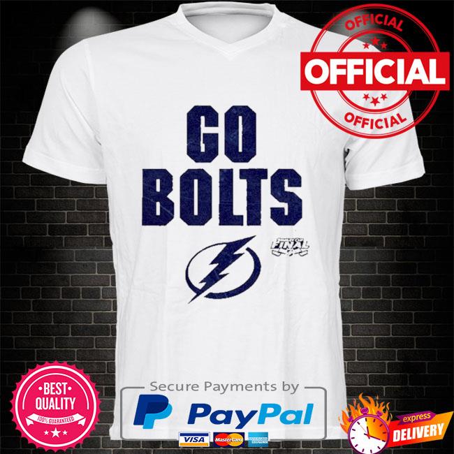 Tampa Bay Lightning Fanatics Hometown Let's Go Bolts T Shirt