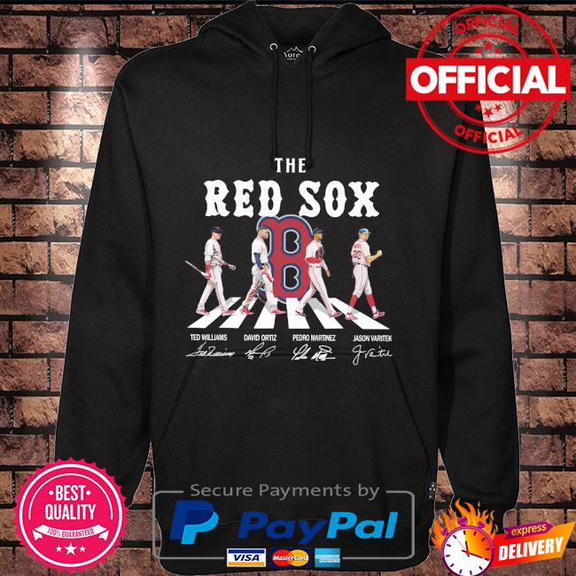 The Red Sox Abbey Road signatures shirt, hoodie, sweater, long