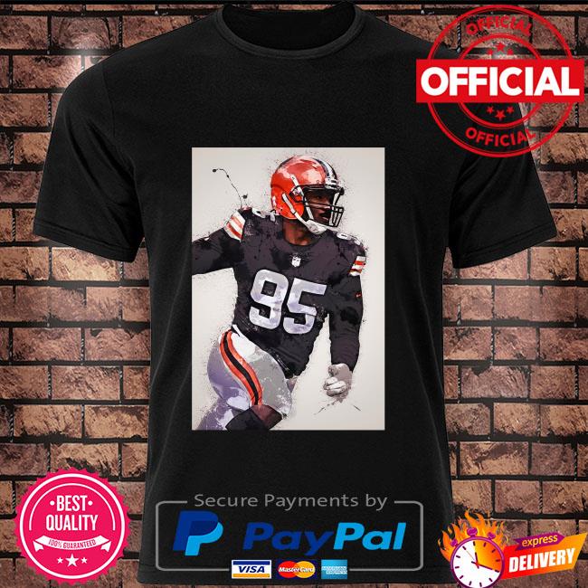 Myles Garrett 95 Cleveland Browns T-Shirt