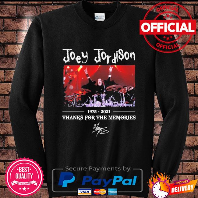 Funny Joey Jordison 1975 2021 thank you for the memories ...