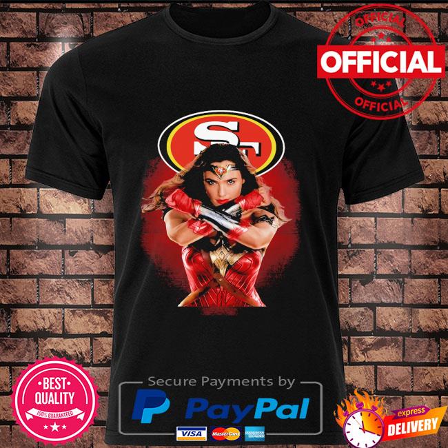 Wonder Woman San Francisco 49ers shirt, hoodie, sweater, long sleeve and  tank top