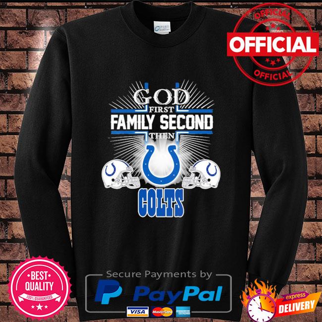 Indianapolis Colts NFL Personalized God First Family Second