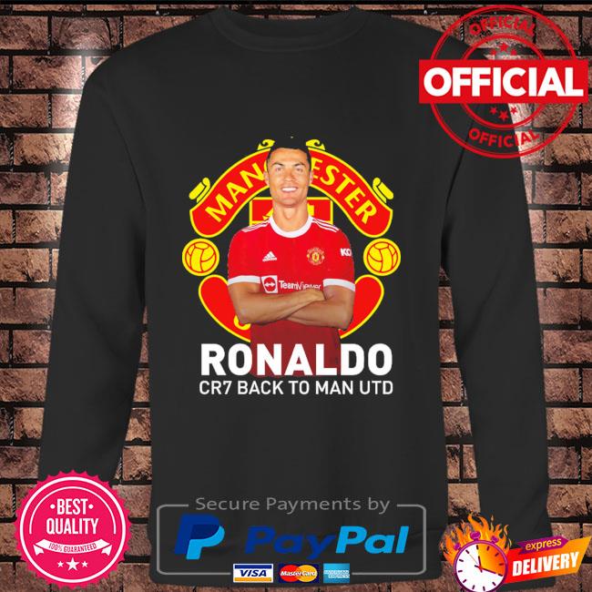 Manchester United Cristiano Ronaldo CR7 back to man UTD shirt