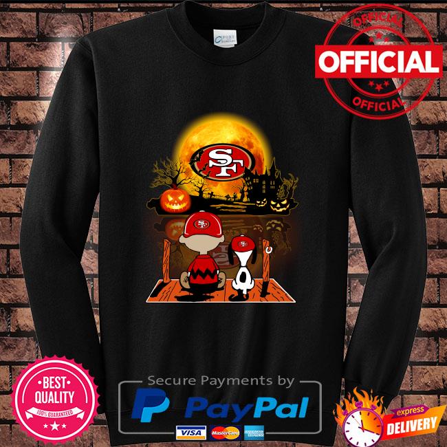 San Francisco 49ers Snoopy and Charlie Brown Peanuts shirt, hoodie,  sweater, long sleeve and tank top