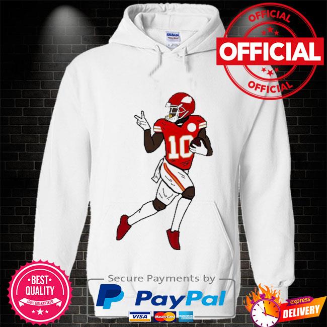 Tyreek Hill Kansas city Chiefs 2021 Hoodie white