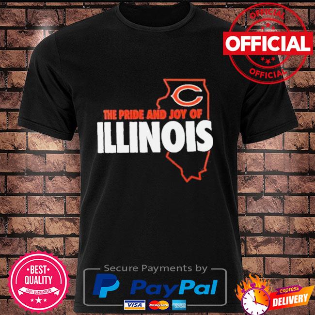 Chicago Bears the pride and joy of illnois logo shirt, hoodie, sweater,  long sleeve and tank top