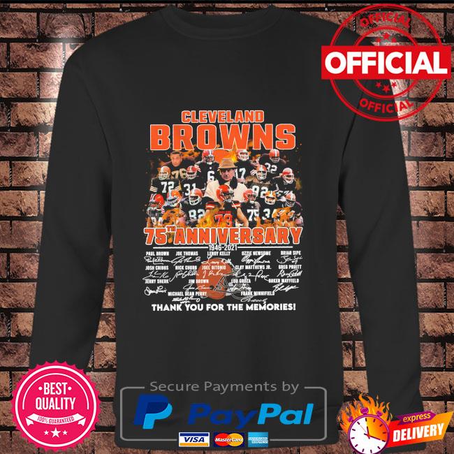 Original Cleveland Browns The Browns 75th Anniversary 1946-2021