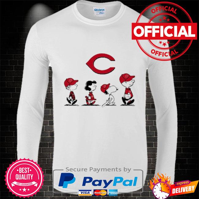 Peanuts characters Cincinnati Reds shirt, hoodie, sweater and v-neck t-shirt