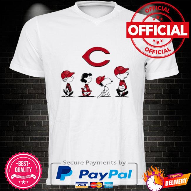 Peanuts characters Cincinnati Reds shirt, hoodie, sweater and v-neck t-shirt