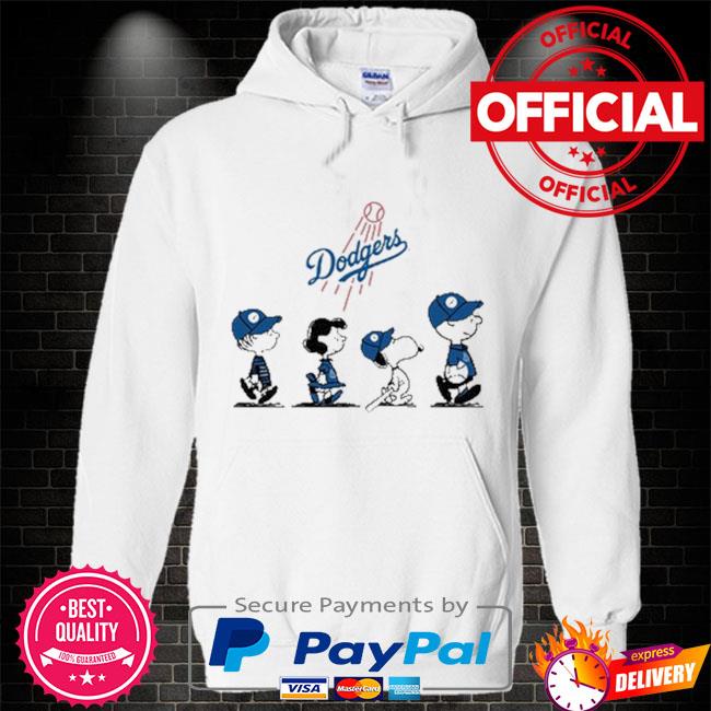 Official Snoopy Woodstock And The Peanuts Los Angeles Dodgers Baseball shirt,  hoodie, longsleeve, sweatshirt, v-neck tee