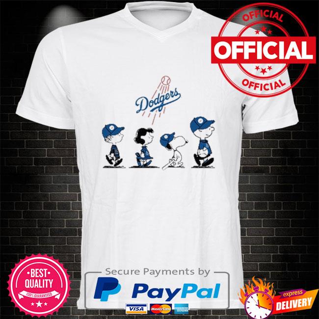 MLB Baseball Los Angeles Dodgers Snoopy The Peanuts Movie Shirt Hoodie