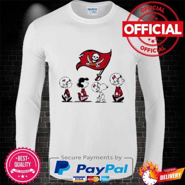 Tampa Bay Buccaneers Snoopy and Charlie Brown Peanuts shirt