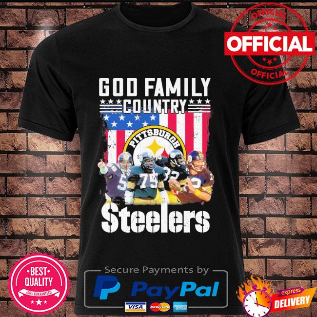 God. Family. Steelers. T-Shirt