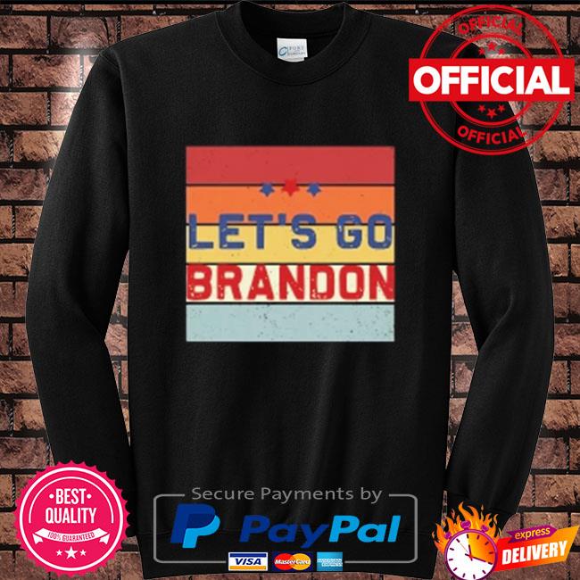 Official Retro Let's Go Brandon shirt, hoodie, longsleeve tee, sweater