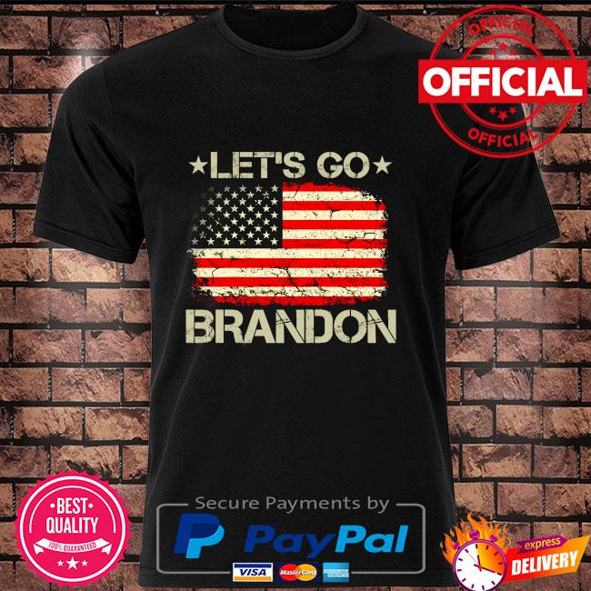 Lets Go Brandon American Flag Shirt